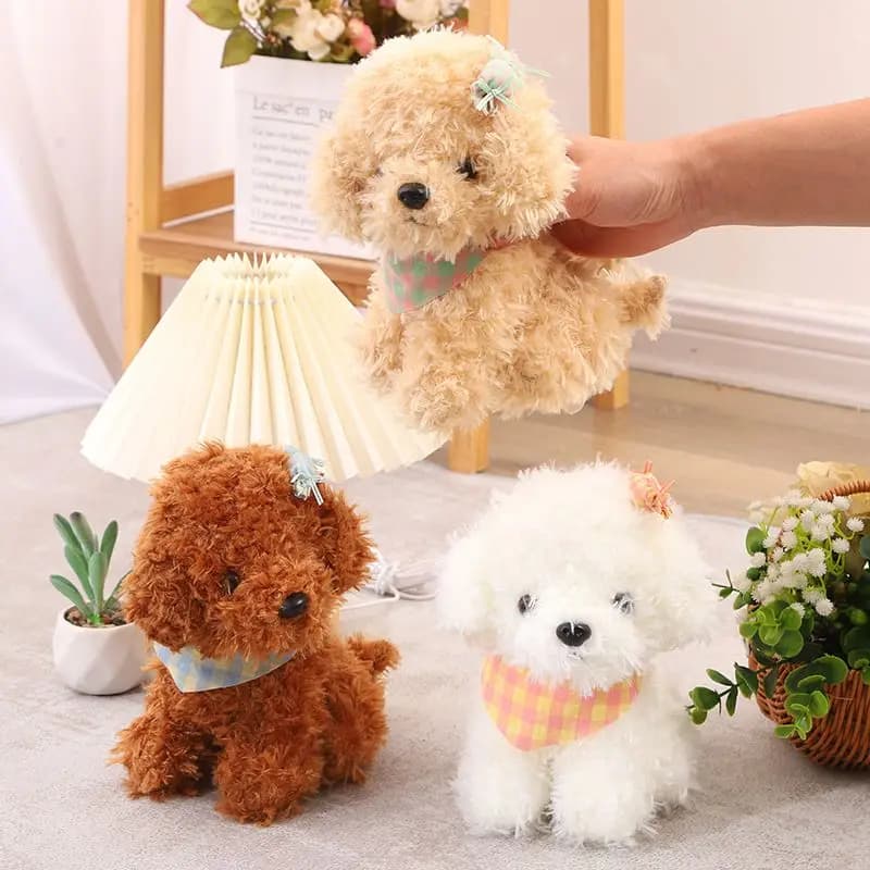 Cute Plush Toy Soft Stuffed Animal Doll Kawaii Cartoon Plushie Lovely Doll for Kids Christmas Birthday Gift Home Decoration Room