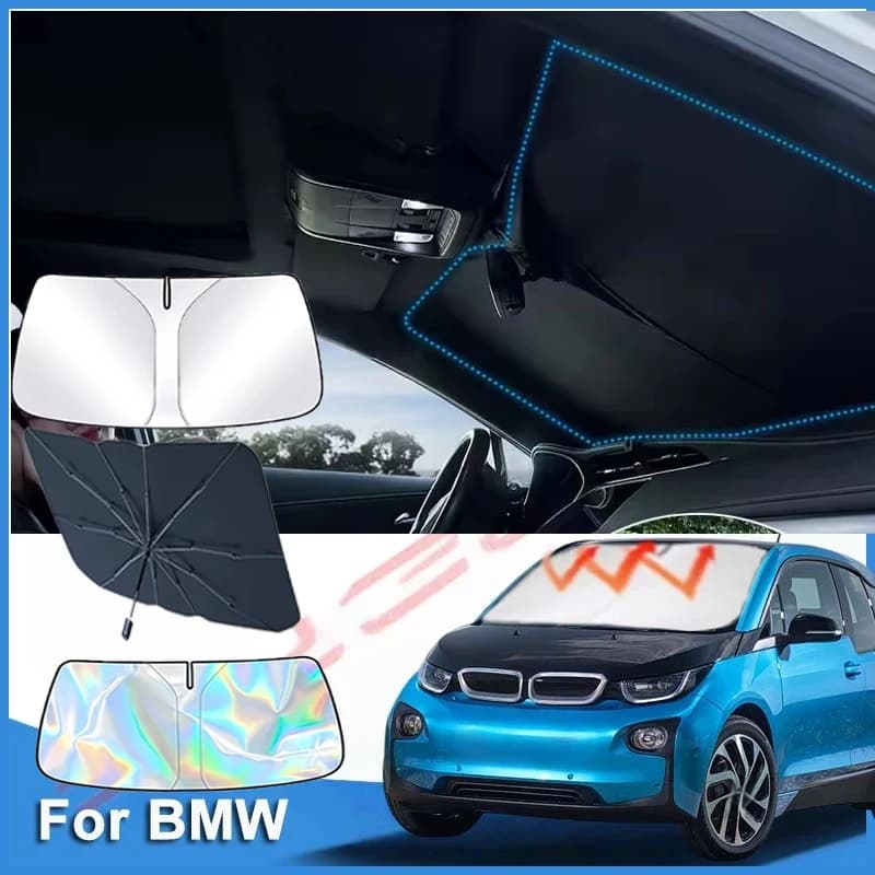 Car Windshield SunShade Cover For BMW i3 i4 i5 i7 M3 M4 M5 M6 M8 E60 E61 E70 E81 E87 E90 Anti UV Car Accessories