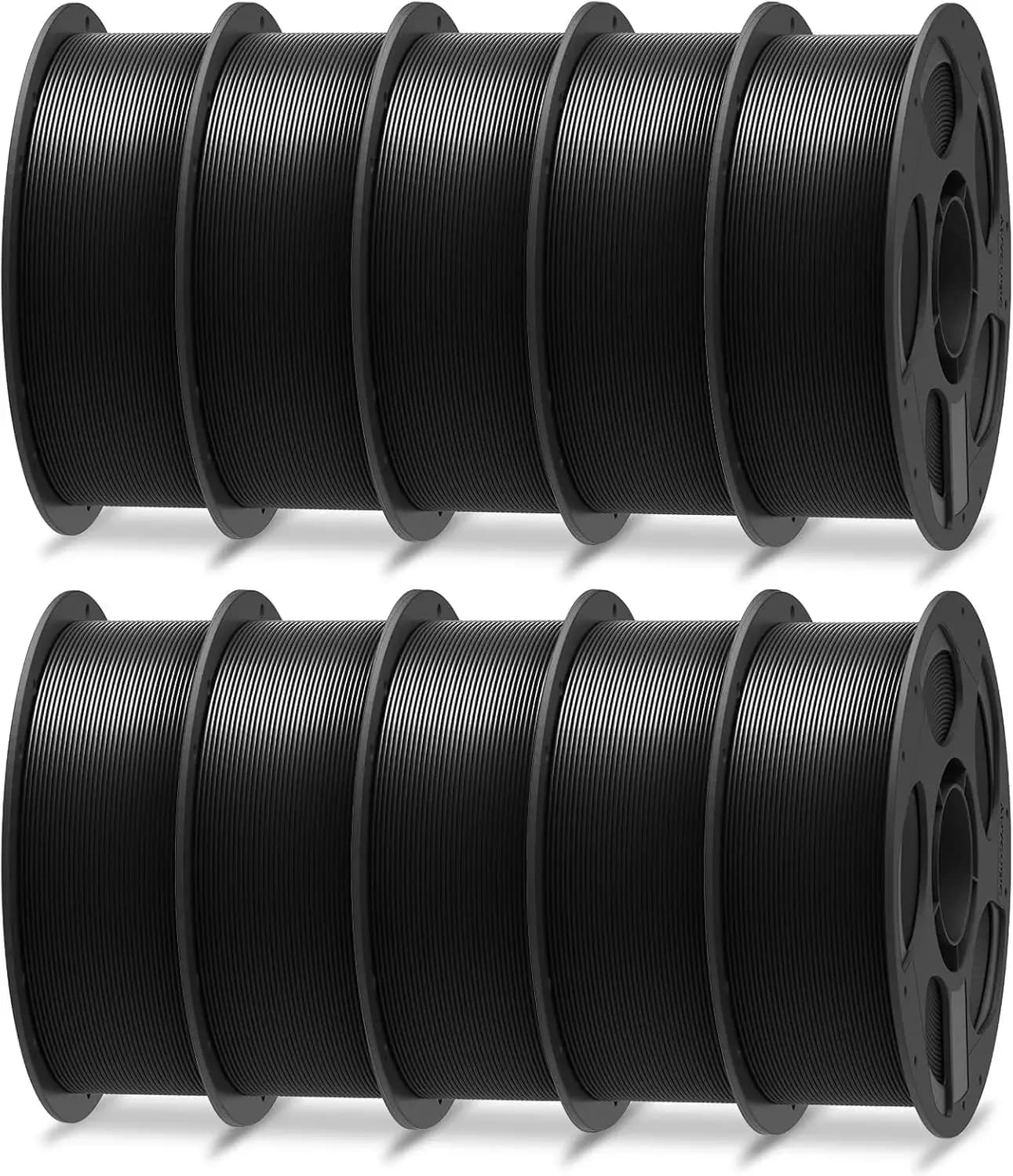 Bestseller3D Printer PLA Filament Black,30-300mm/s Neatly Wound 3D Printing Filament 1kg (2.2lbs),Pla for Bambu Lab 3D Printer,A