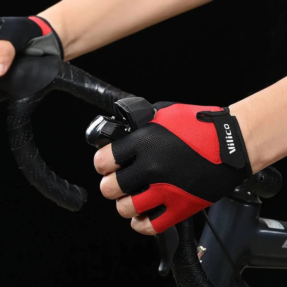 Breathable Bike Anti-slip Gym Gloves For Fashionable Half-Date Bike For Men And Women