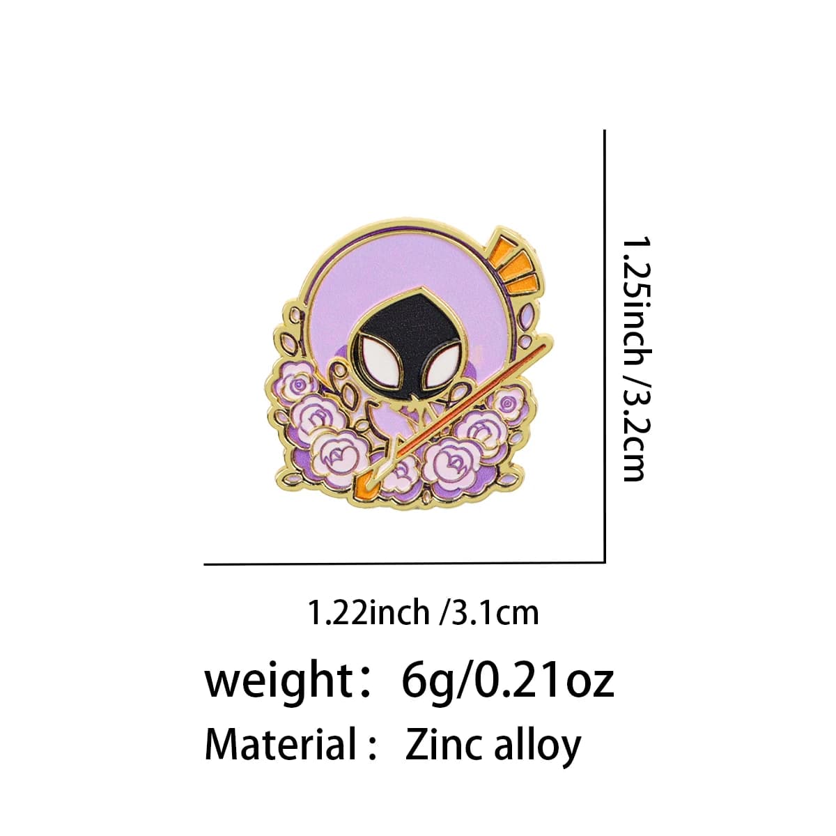 Cartoon Game Character Backpack Pins Brooches for Clothes Soft Enamel Pins Men Cute Badges Lapel Pins Jewelry Accessories