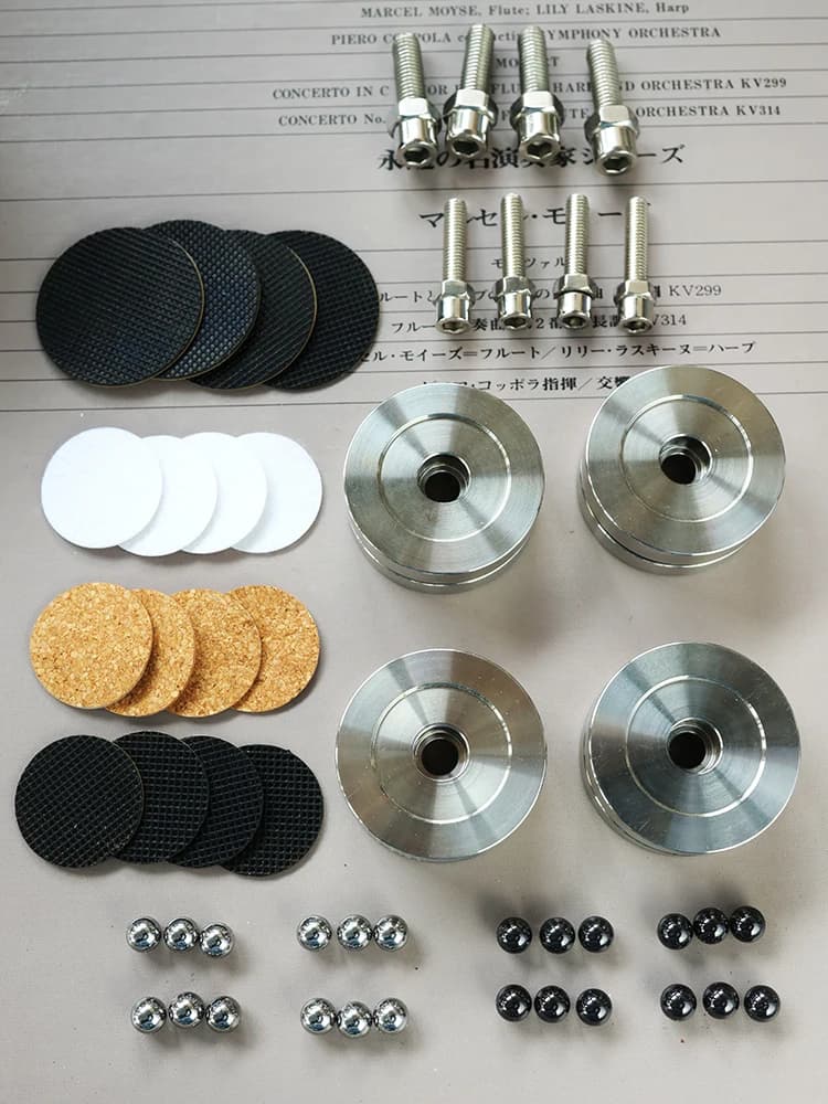 HIFI Audio FE Altoparlanti Amplificatore Rack Perlina di ceramica Supporto Isolamento Smorzamento Piedi Pad Piede Chiodo Shock Spikes Anti-shock