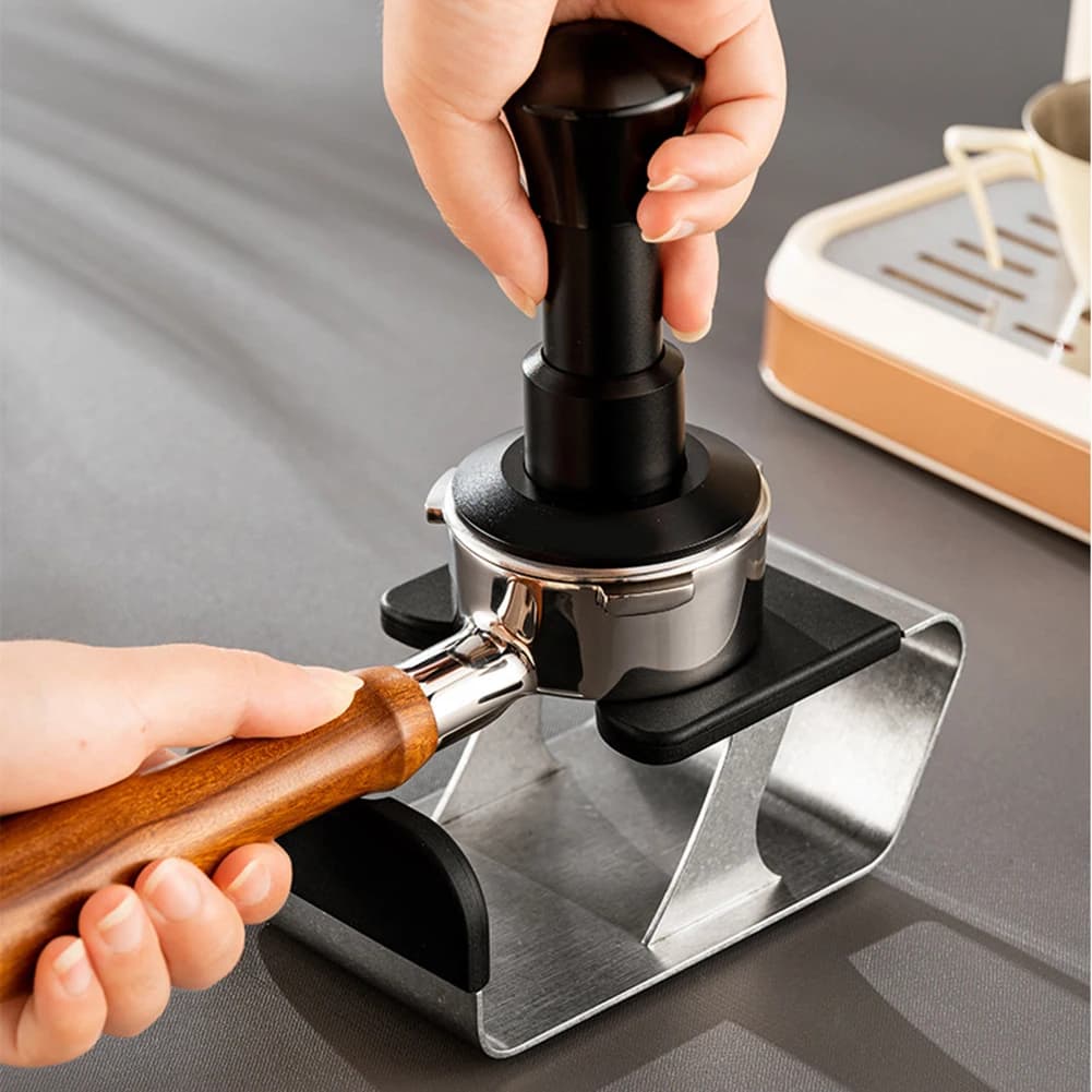 Silicone Tamping Mat Coffee Maker Stand Coffee Brewing Coffee Maker Tamping Accessories Coffee Tamper Compact Size