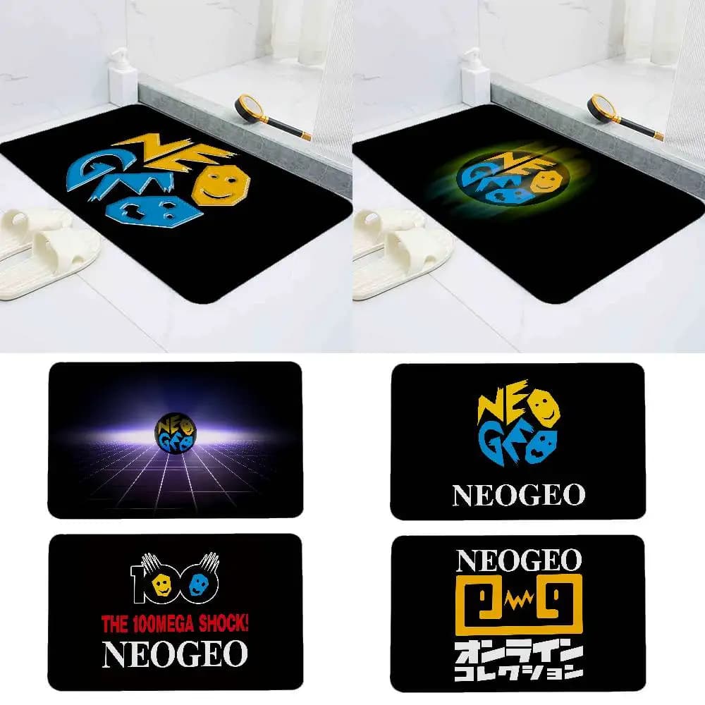 Tappeto da pavimento N-Neogeo N-Neo Geo per soggiorno, tappeto per camera da letto, tappeto da esterno