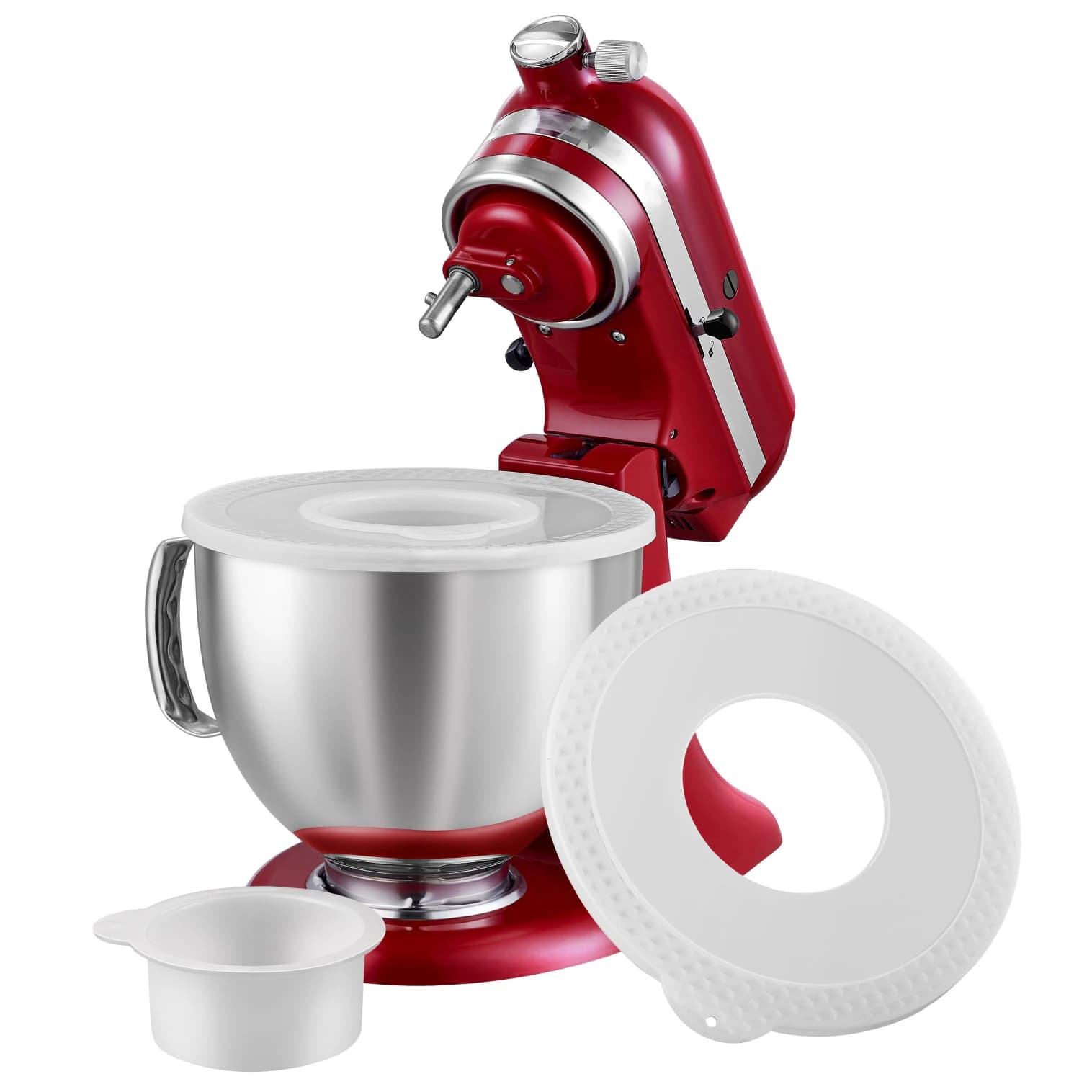 1 pz/2 pz Miscelatori Ciotola Coperture per KitchenAid 4.5-5 Quart Tilt-Head Stand Miscelatori Ciotola Coperture Coperchio