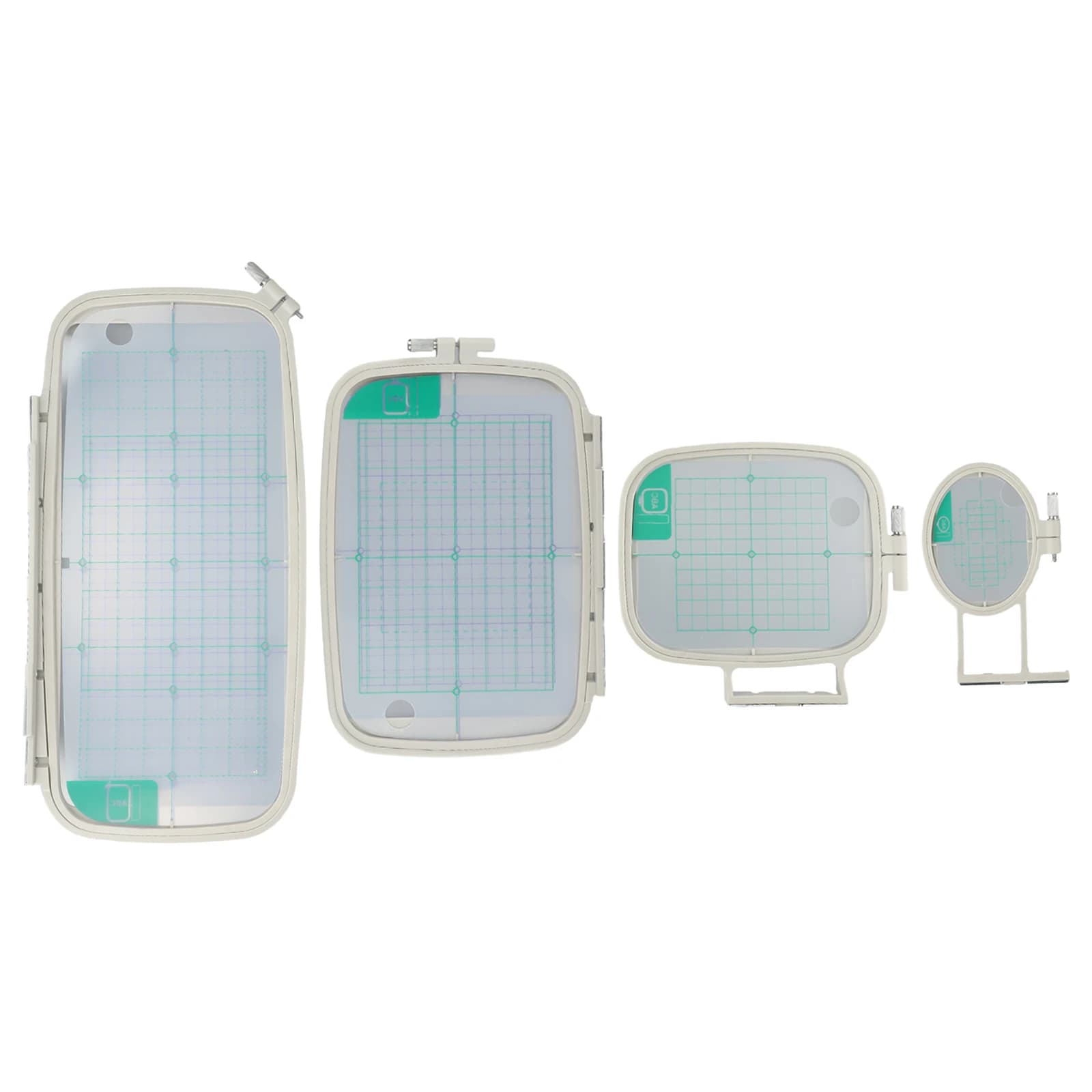 Accessories Embroidery Hoop Set Embroidery Frame Clear Grids For PE770/NV780D/F440E Purple/green Mesh Replacement