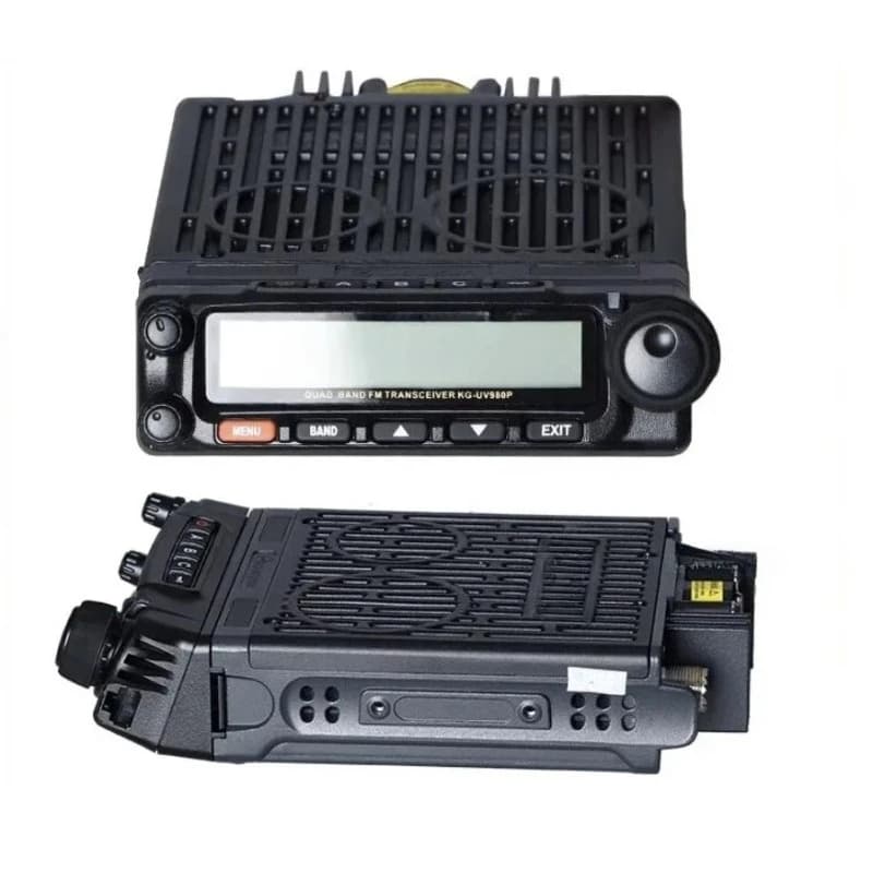 Auto Mobile Radio KG-UV980P 50W Quad Band Mobile Radio VHF e UHF Air Band Ricevente Cross Band Ripetitore Auto Walkie Talkie