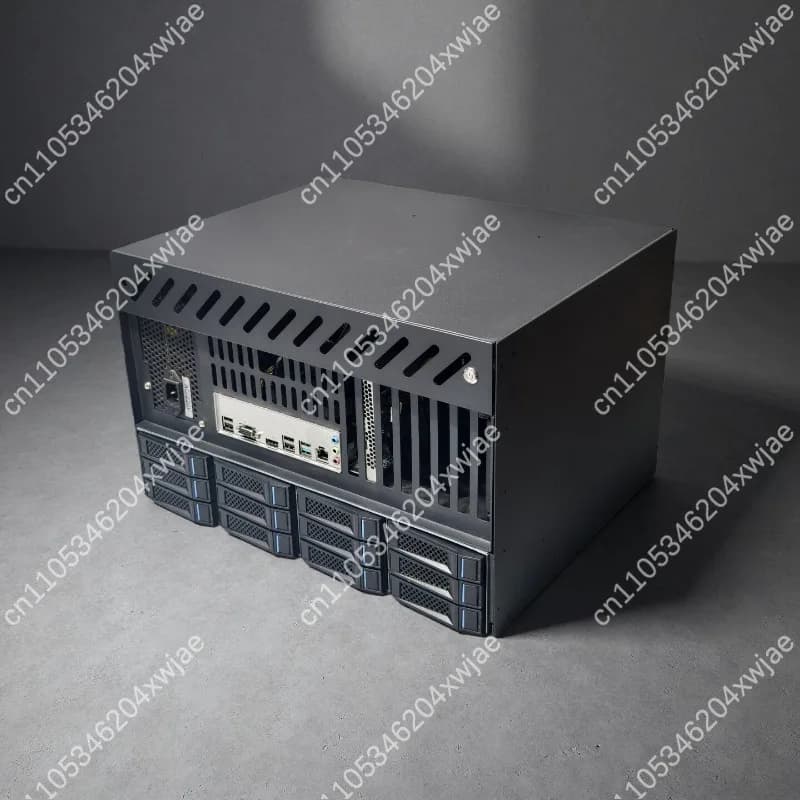 Chassis NAS M412PC Aggiornato a 12 Bay, Scheda Madre Backplane 12G con Pannello IO Frontale