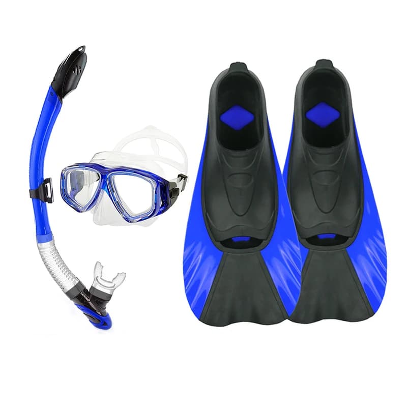 Professional Snorkeling Pin Set Diving Masks Set of 3 Piece Snorkeling Masks