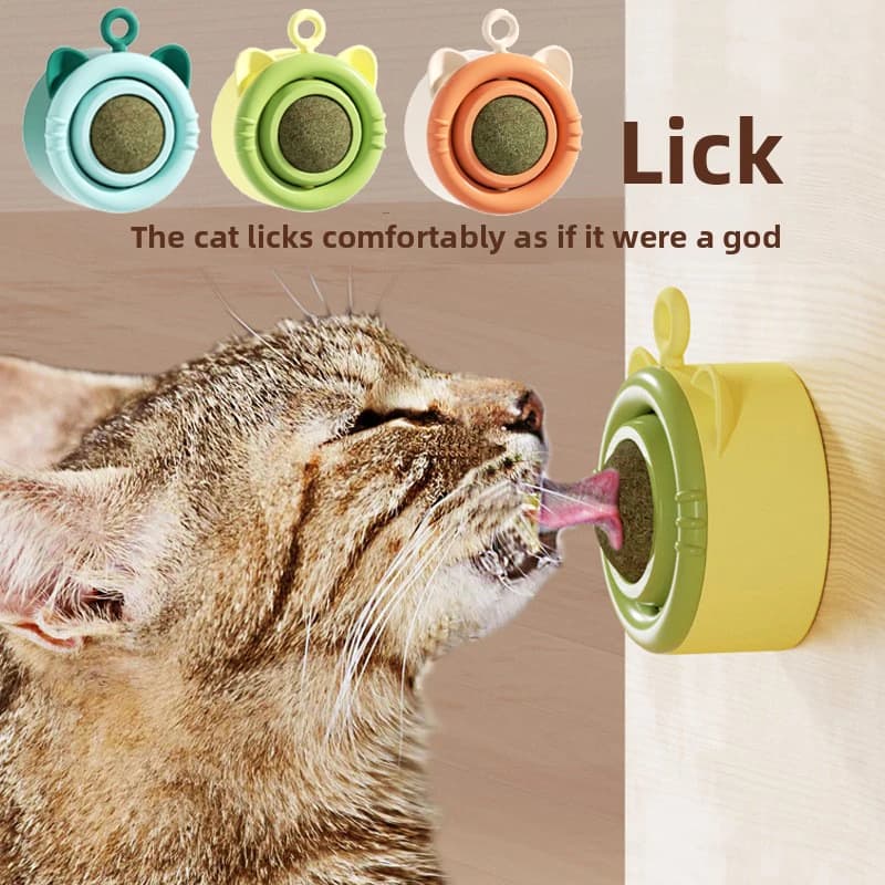 Bite-Resistant Rotatable Catnip Ball Cat Toys for Kittens Self-hi Cat Pet Products to Relieve Boredom And Sharpen Teeth Toys