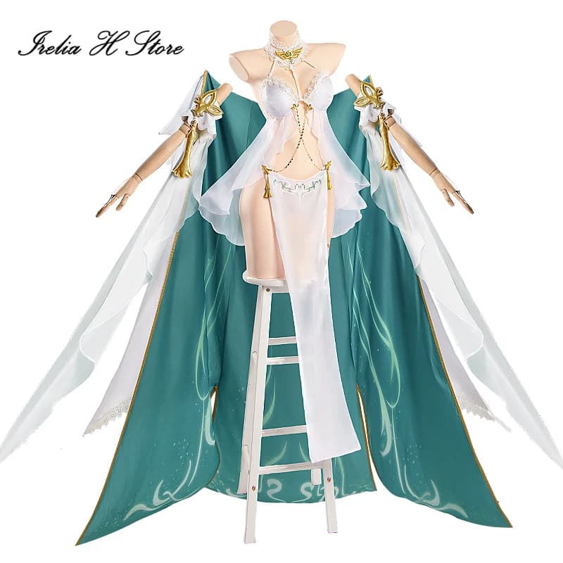 Irelia H Negozio HNLMS Gouden Leeuw Azur Lane Costume Cosplay Gioco Gouden Leeuw Abito sexy Biancheria sexy Servizio fotografico privato