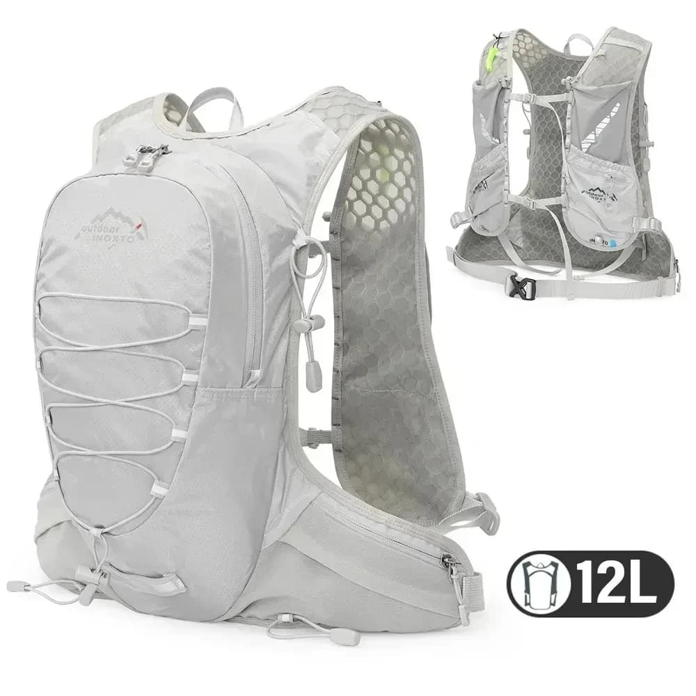 Gilet da ciclismo da 12 litri Zaino da corsa Zaino da equitazione leggero Zaino da corsa Borsa da campeggio Attrezzatura da alpinismo