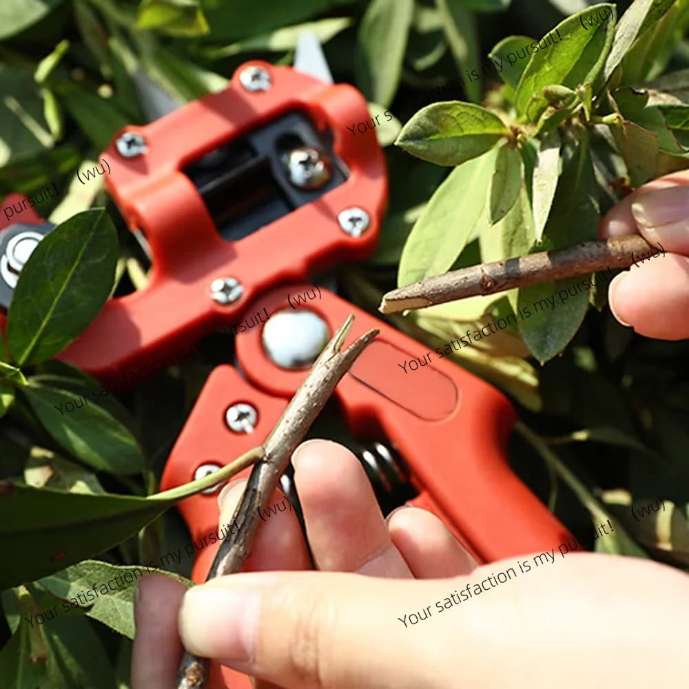 Multifunctional garden grafting tool set, seedlings, fruit trees, pruning shears, agricultural grafting machine with toolbox