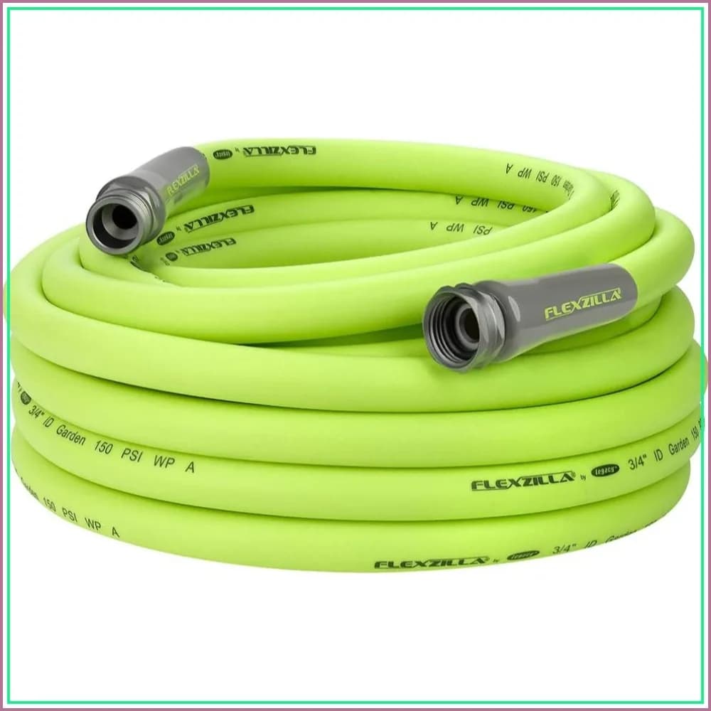 Lightweight All-Weather Garden Hose, 3/4 in. x 50 ft., Flexible & Leak-Free Connections
