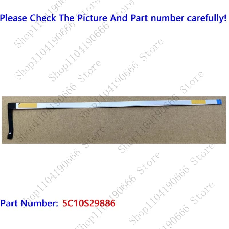 Componenti del computer portatile 5C10S29886 Nuovo per Lenovo Ideapad S530-13IWL S530-13IML Webcam Fotocamera Cavo FFC.