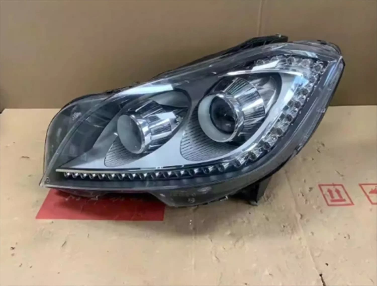 Car Front Led Headlight Daytime Running DRL Head lamp Low High Beam for Mercedes Benz W218 CLS300 CLS350 CLS550