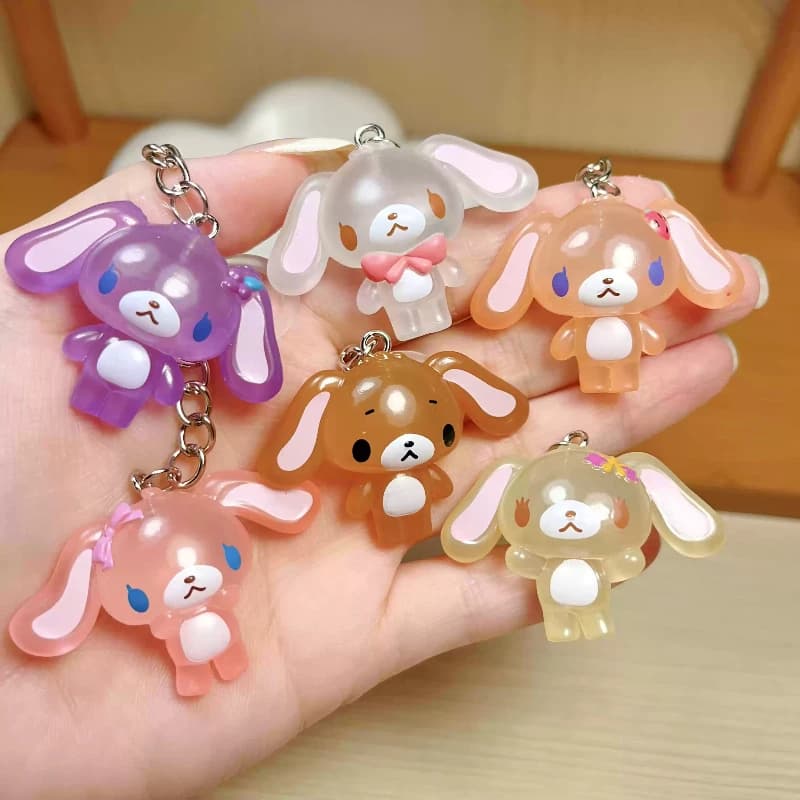 Sugarbunnies Pendant Blind Box Desktop Toy Keychain Summer Seaside Vacation Series New Arrival Anime Action Figure Ornament Gift
