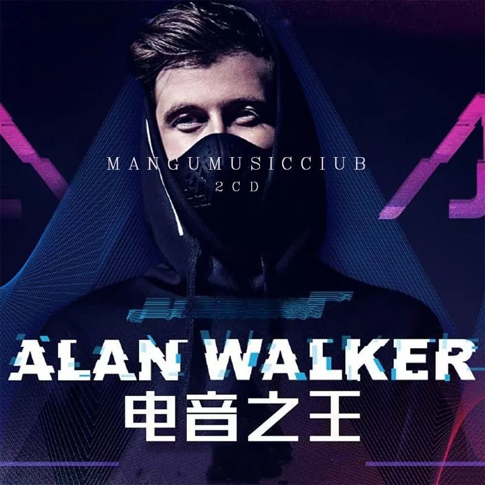 CD di compilazione di Alan Walker in stile EDM | Collezione di musica elettronica da discoteca | Brani ad alta energia e drop anthemici | Disco Audio per Auto e Casa