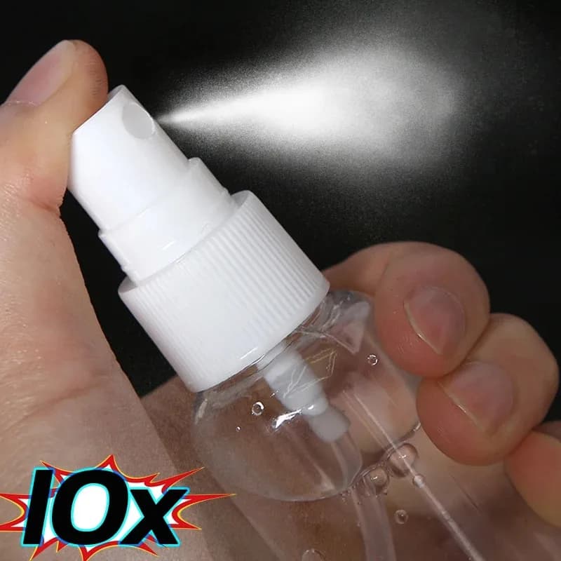10ml/20ml/50ml/100ml/150ml/250ml Bottiglia spray portatile in plastica trasparente Spruzzatore per piante portatile Forniture da giardino Spruzzatore per irrigazione