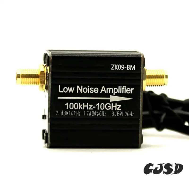 CJSD-LNA Modulo preamplificatore di potenza RF 100Khz-6Ghz/10Ghz 20Db Amplificatore a basso rumore LNA ad alto guadagno ZK09-BM