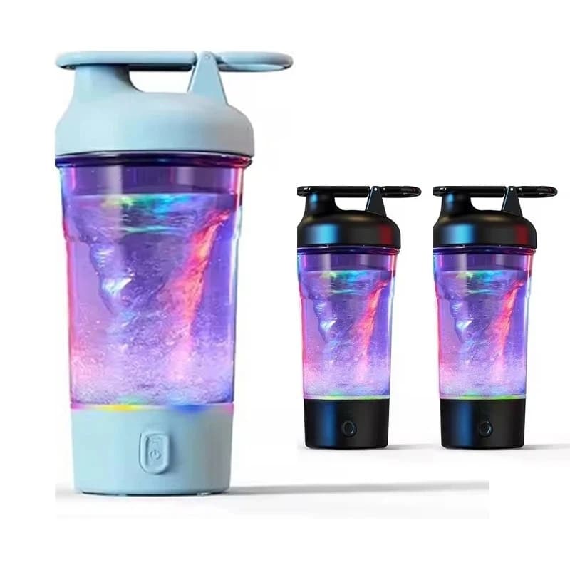 Bottiglia Shaker Elettrica, Bottiglia Frullatore da 25Oz per Miscele Proteiche, Bottiglia Portatile Ricaricabile USB C per Frullati Proteici, Senza BPA