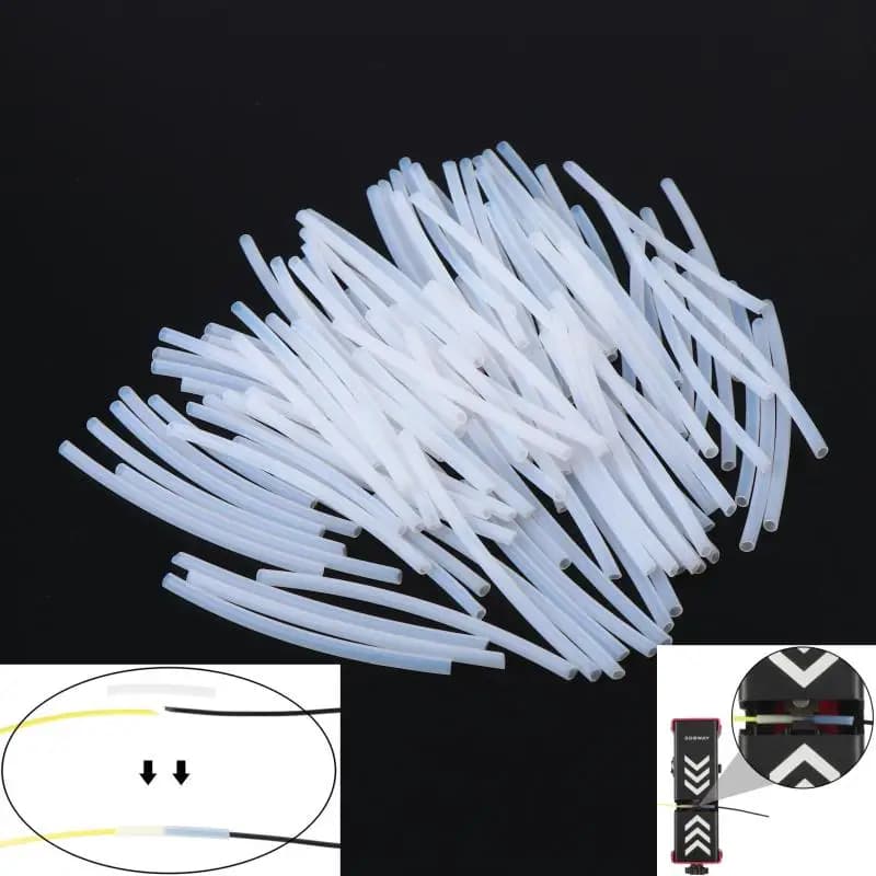 【C】20/100 pezzi Connettore per saldatura di filamenti in tubo PTFE da 1,75 mm per accessori per stampanti 3D PLA/ABS