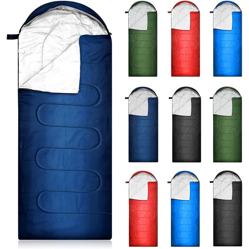 Pack of 10 Thermal Bags Waterproof for Adults, Ideal for Camping, Hiking and Traveling in Cold Climate