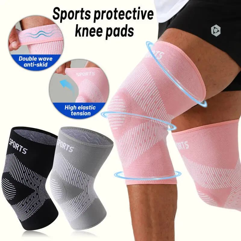 Ginocchiera Professionale per Artrite, Sollievo dal Dolore Articolare, Supporto Compressivo Traspirante Antiscivolo e Ammortizzante per Sport