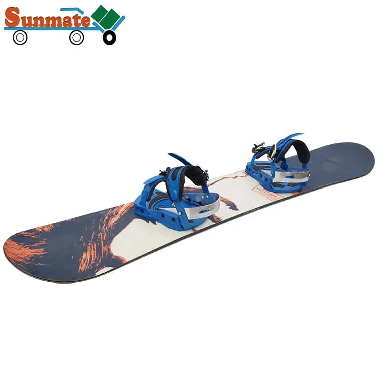 Estensioni hardware per legare snowboard in nylon regolabili Eleganti raccoglitori per tavole da sci taglia SML in vendita