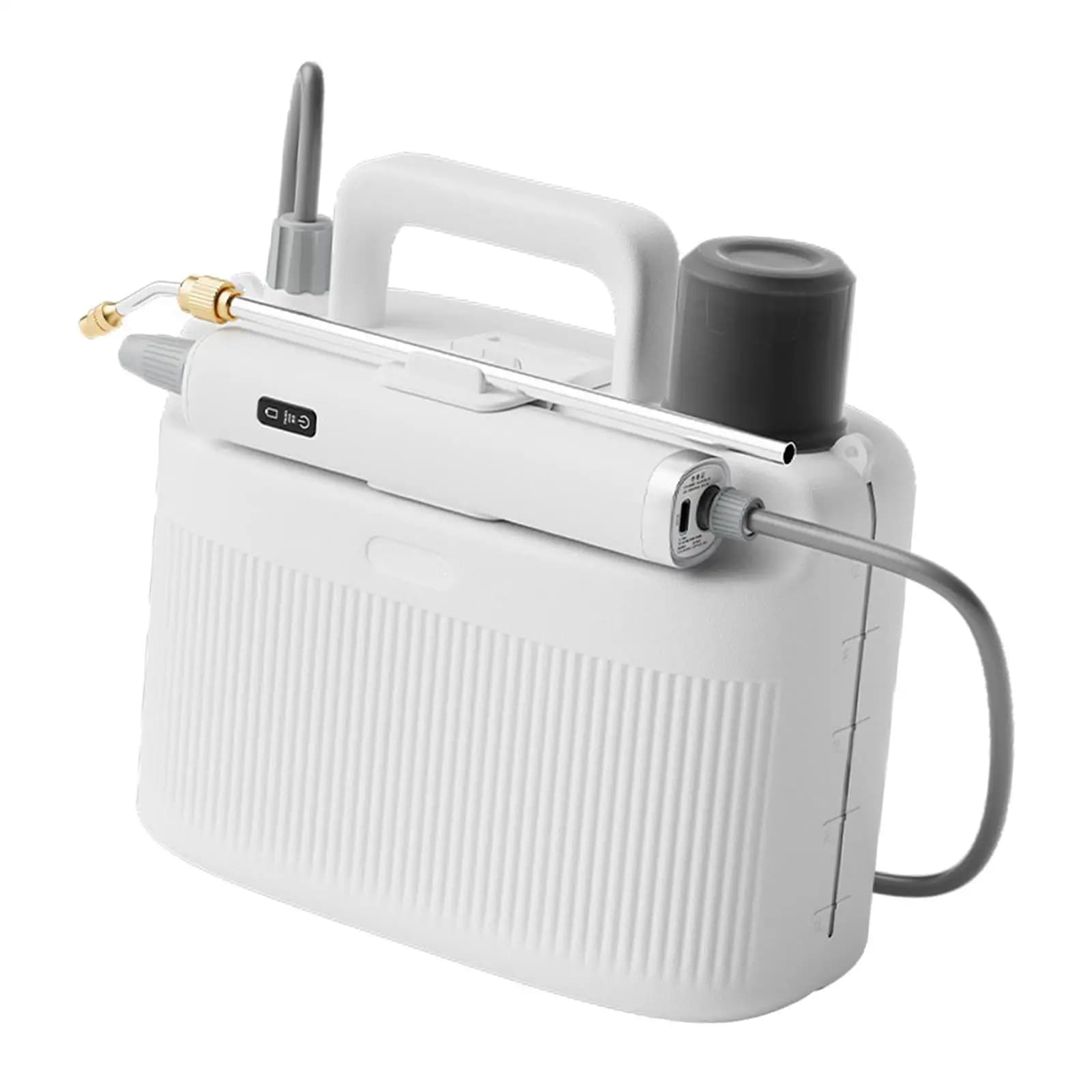 Spruzzatore Elettrico con Tracolla, Annaffiatoio Ricaricabile USB, Vuoto