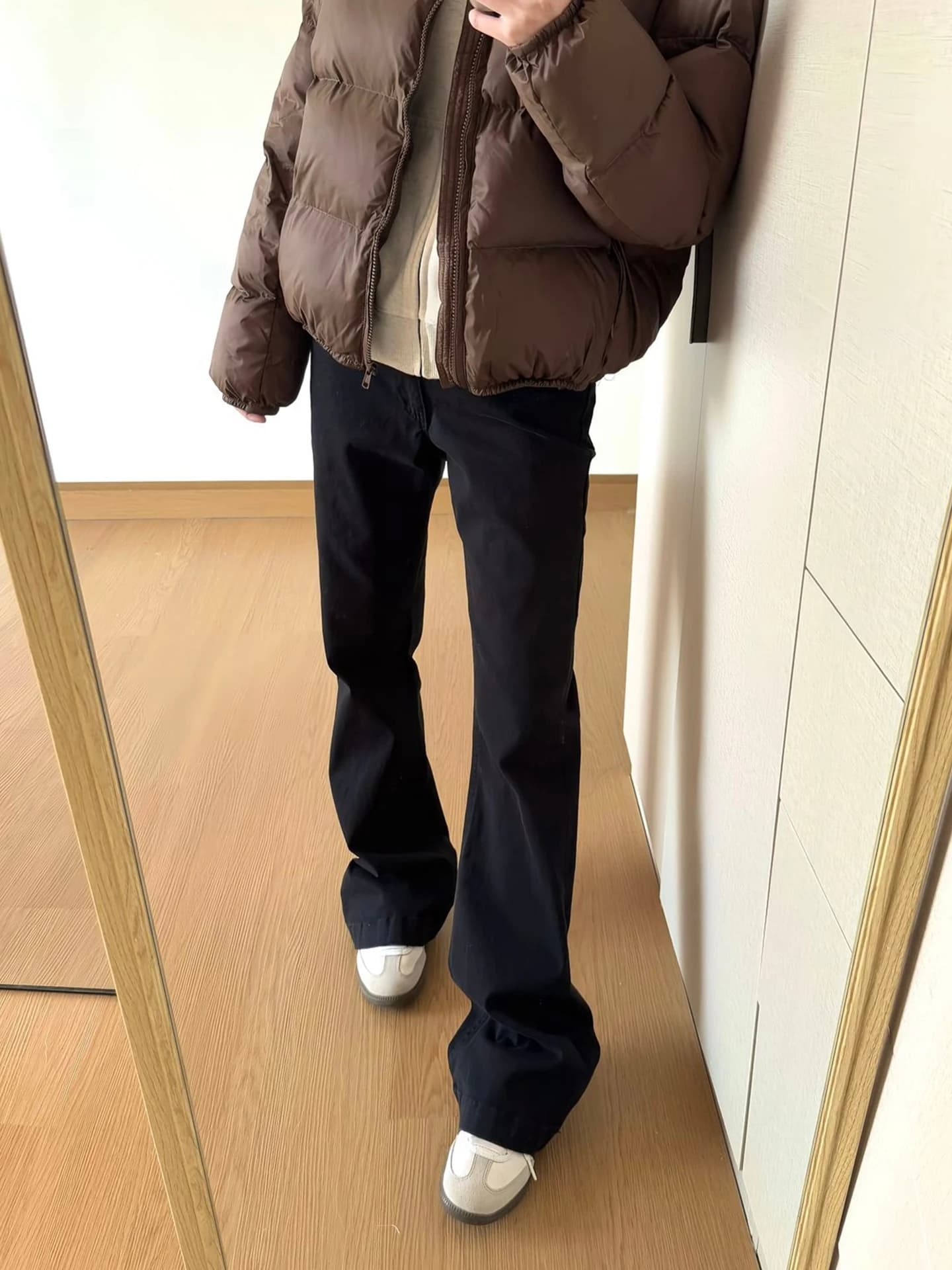 Jeans da uomo a gamba dritta foderati in pile, effetto snellente, design Bla Le Blade, pantaloni casual caldi invernali