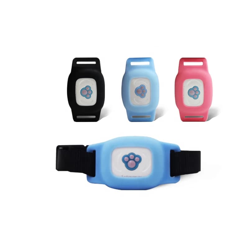 Localizzatore GPS per Animali Domestici, Mini Tracker Impermeabile per Cani e Gatti