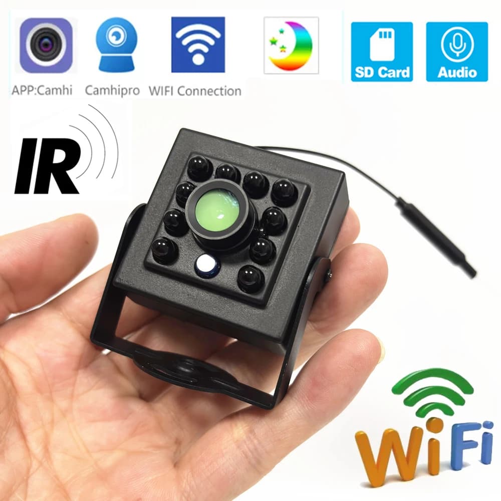 Mini telecamera Wifi 5MP 1080P HD Smart Home IR Visione notturna Micro videocamera IP per interni Registratore di sorveglianza di sicurezza Baby Monitor