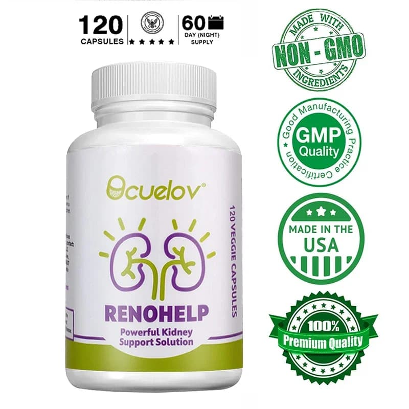 A combination of all natural ingredients: kidney supplements, immune health balance, not genetically modified