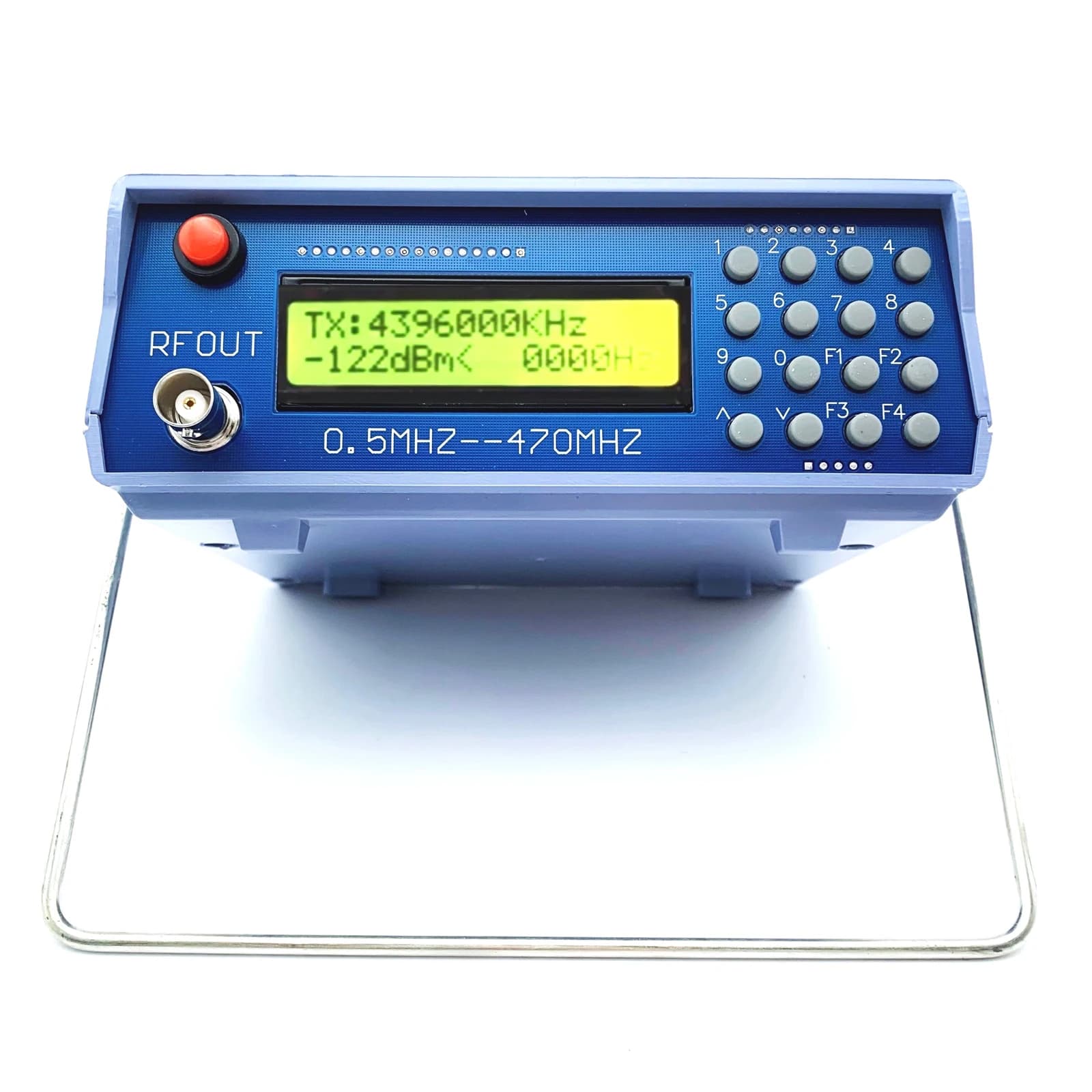 0.5M‑470MHz RF Signal Generator w/CTCSS FM Frequency Signal Source Signal Generator for FM Walkie-talkie Debugging