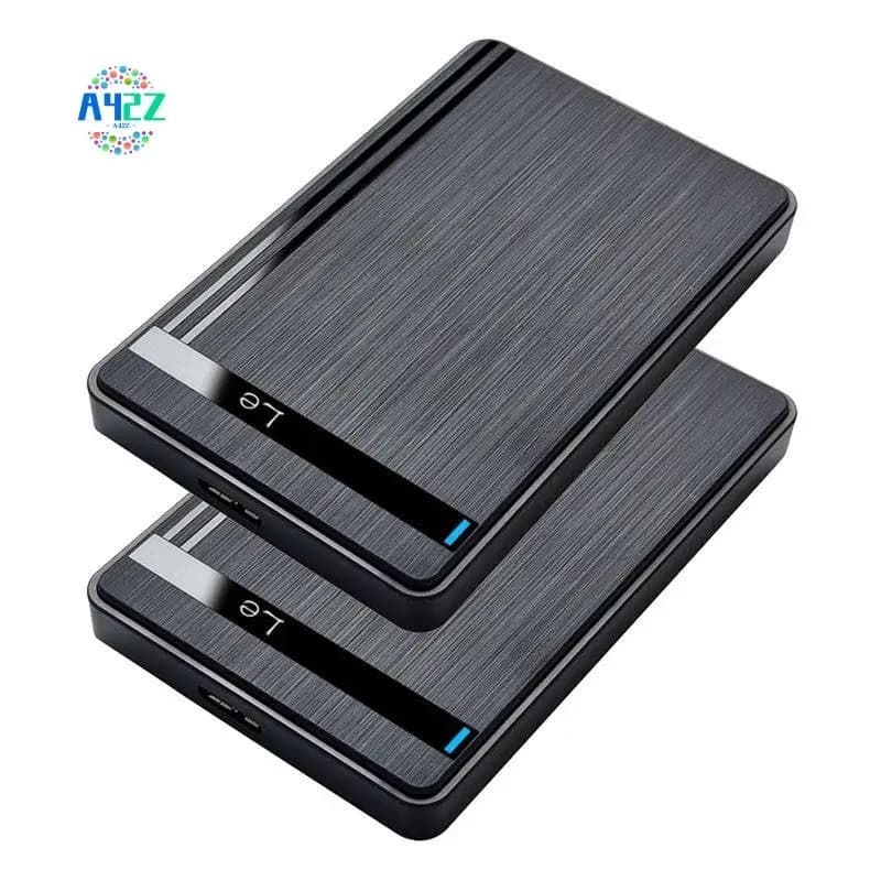 A42Z-2Pcs 2.5In HDD SSD Enclosure USB 3.0 a Sata, custodia esterna per disco rigido per trasferimento dati da PC desktop e laptop