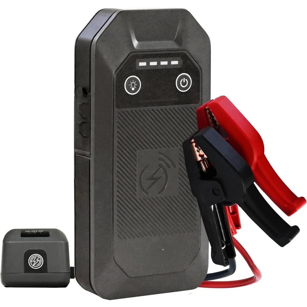 Vendita calda: avviatore di emergenza al litio e alimentatore portatile SL1674, 4 in 1, 1500 A, 12 V, wireless da 10 Watt e ricarica USB 3 A popolare
