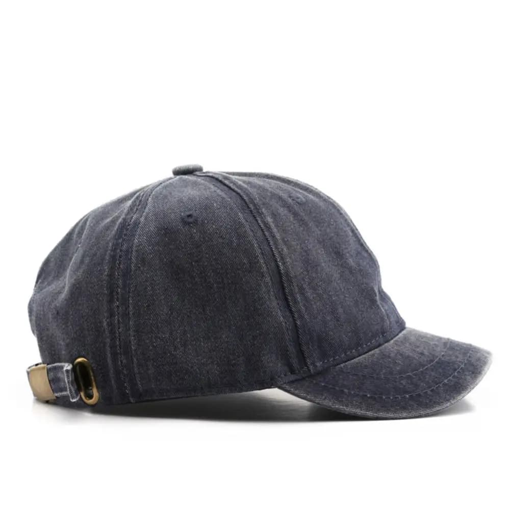 New Baseball Hat in Tesa Corta Adjustable Cotton Lavato, Berretto with Visiera Tinta Unit, Snapback Hat Summer, Clothing Accessories