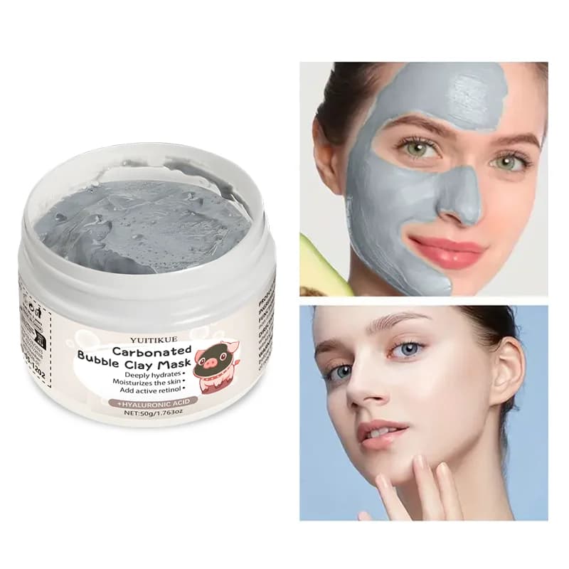 Deep bubble mask, exfoliating mask for pores, black dot removal, oil control, moisturizing, skin cleaning