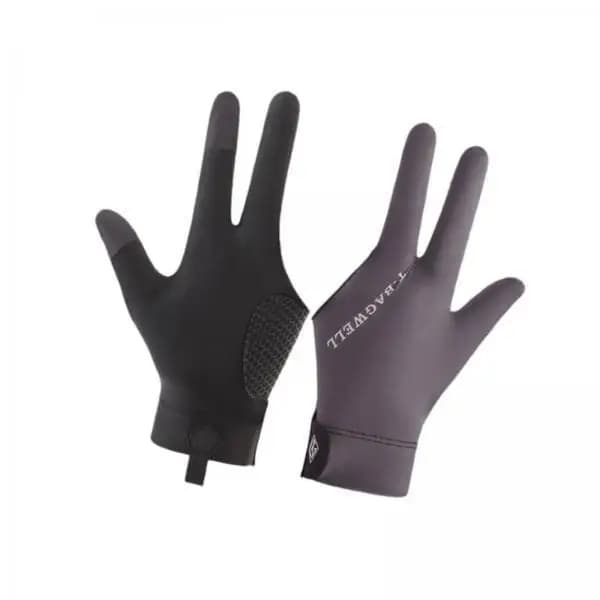Professional Billiard Gloves Nonslip 3 Finger Portable Pool Mitt Breathable Accessory for Cue Sports