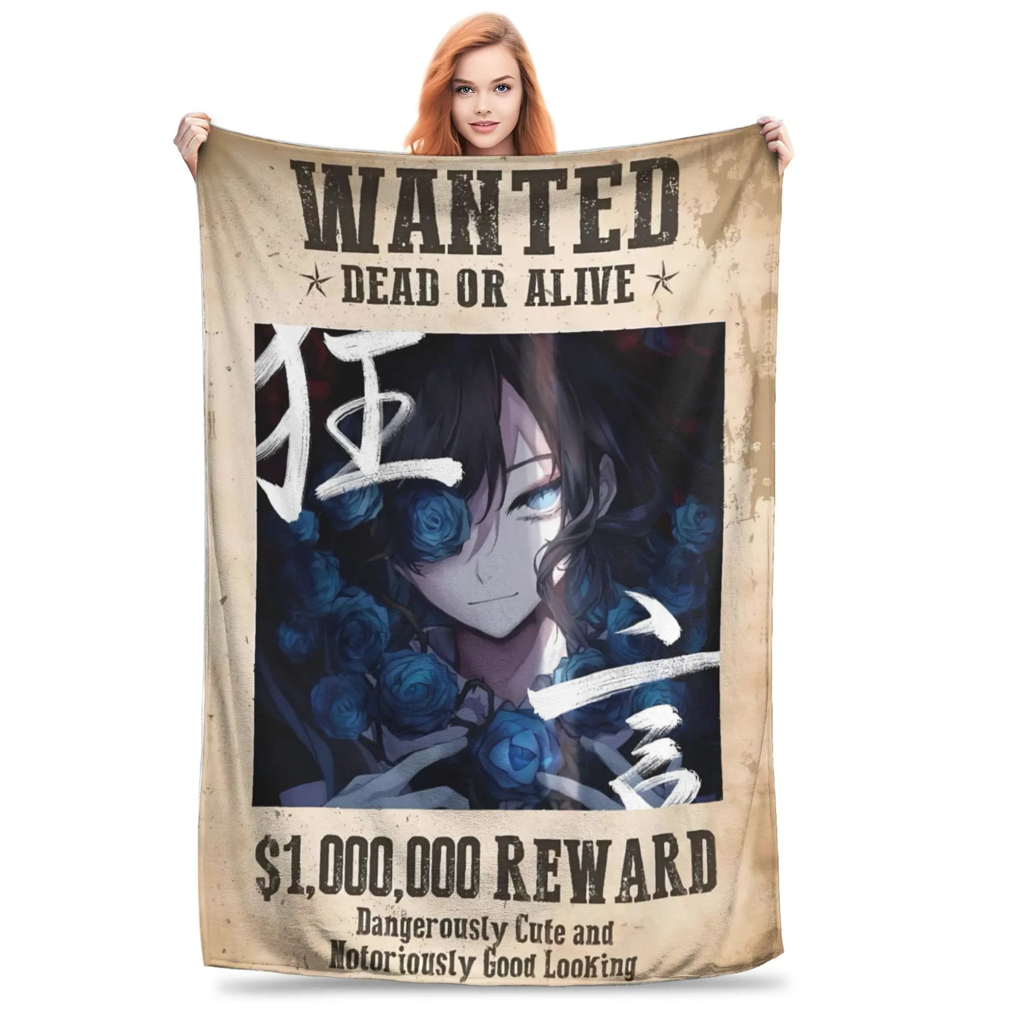 Ado WORLD TOUR 2025 Hibana Plush Blanket Child Flannel Throw Blanket For Living Room Warm Soft Design Quality Bedspread Gift