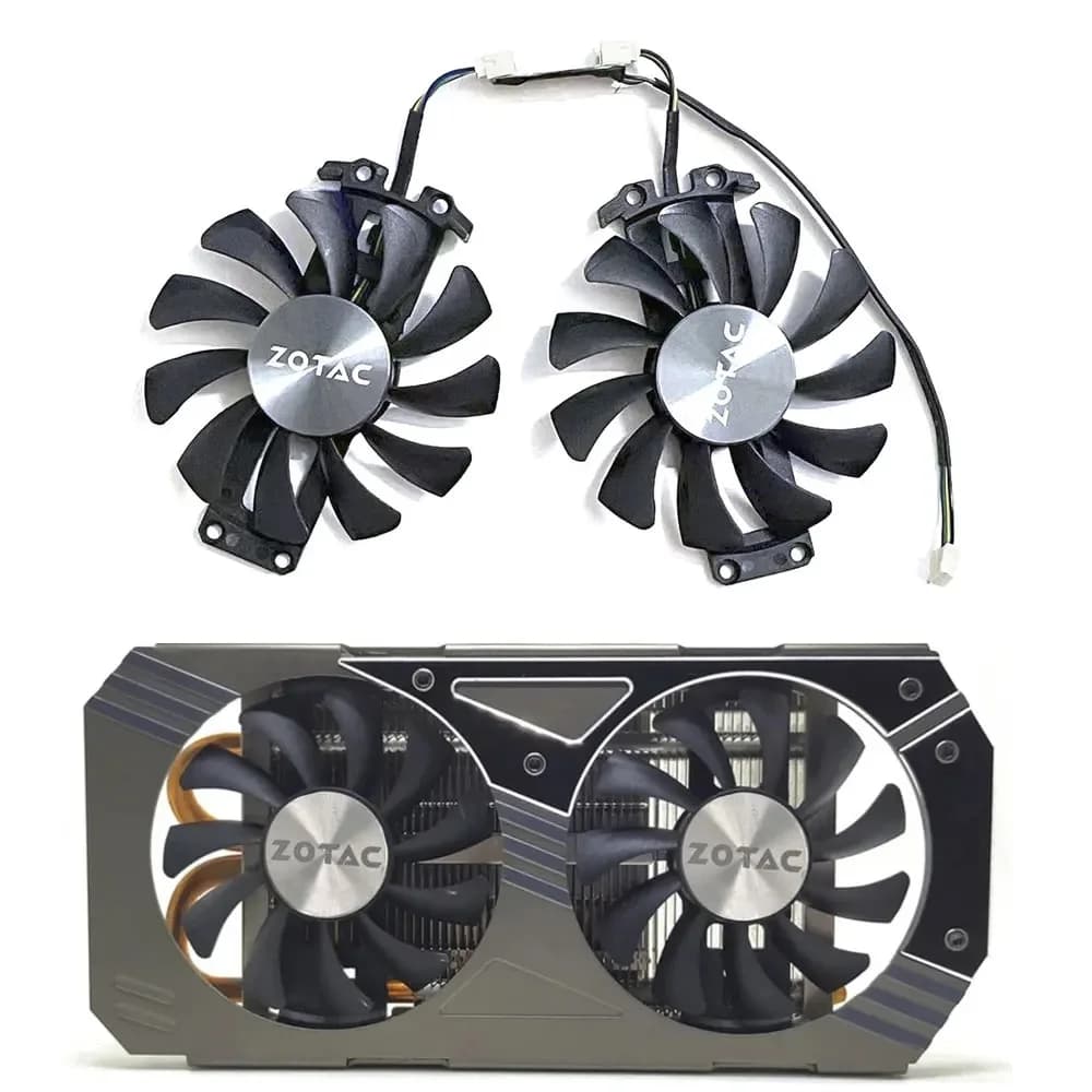 GA81S2U 75mm 4Pin GTX 960 Ventola di raffreddamento per ZOTAC GTX960 4G PCI-EDC Ventola di raffreddamento della scheda video grafica