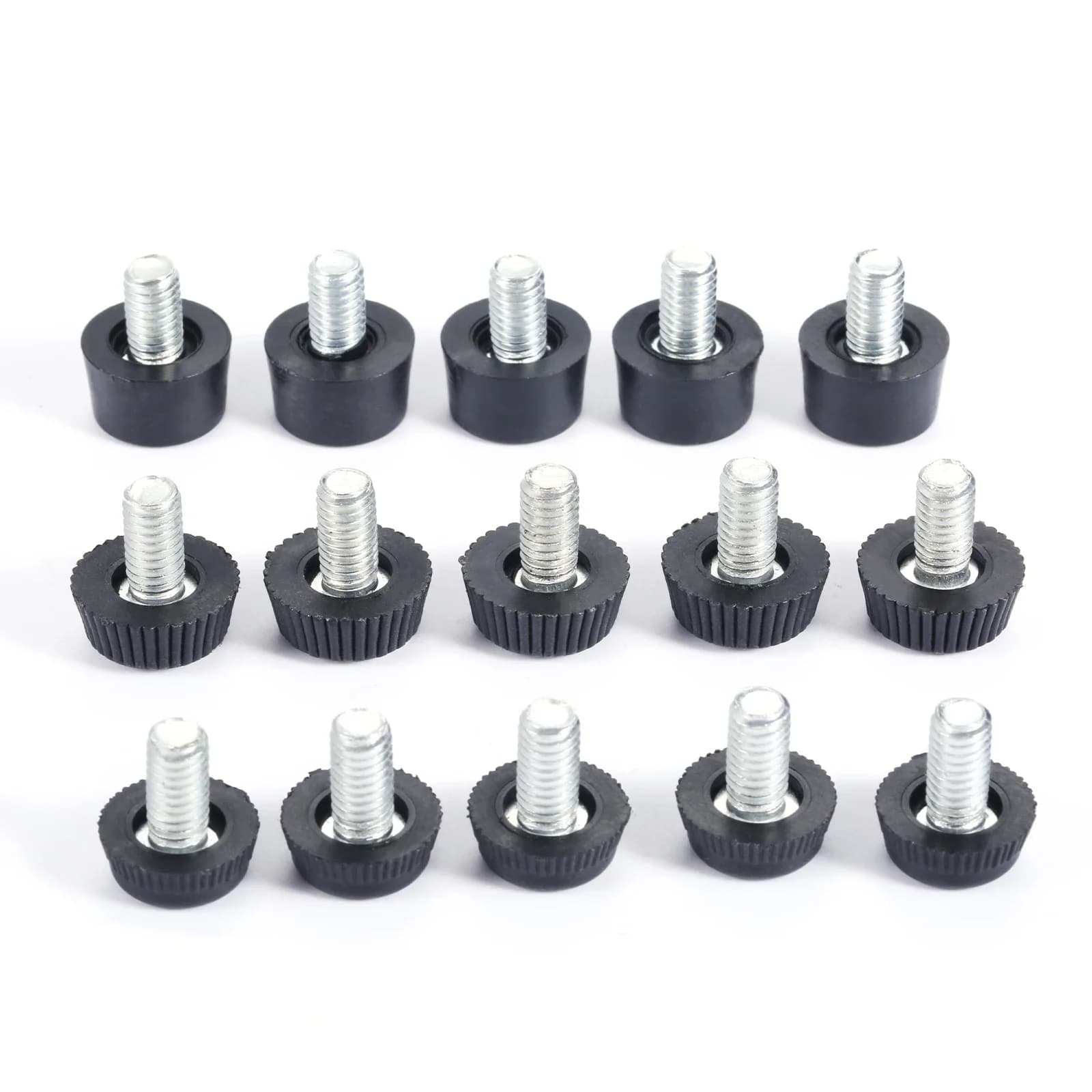 20 pz/set piedini per mobili regolabili M6 * 10mm livellamento a vite altezza Pad Balance Table sedia gamba divano petto proteggere pavimento antiscivolo