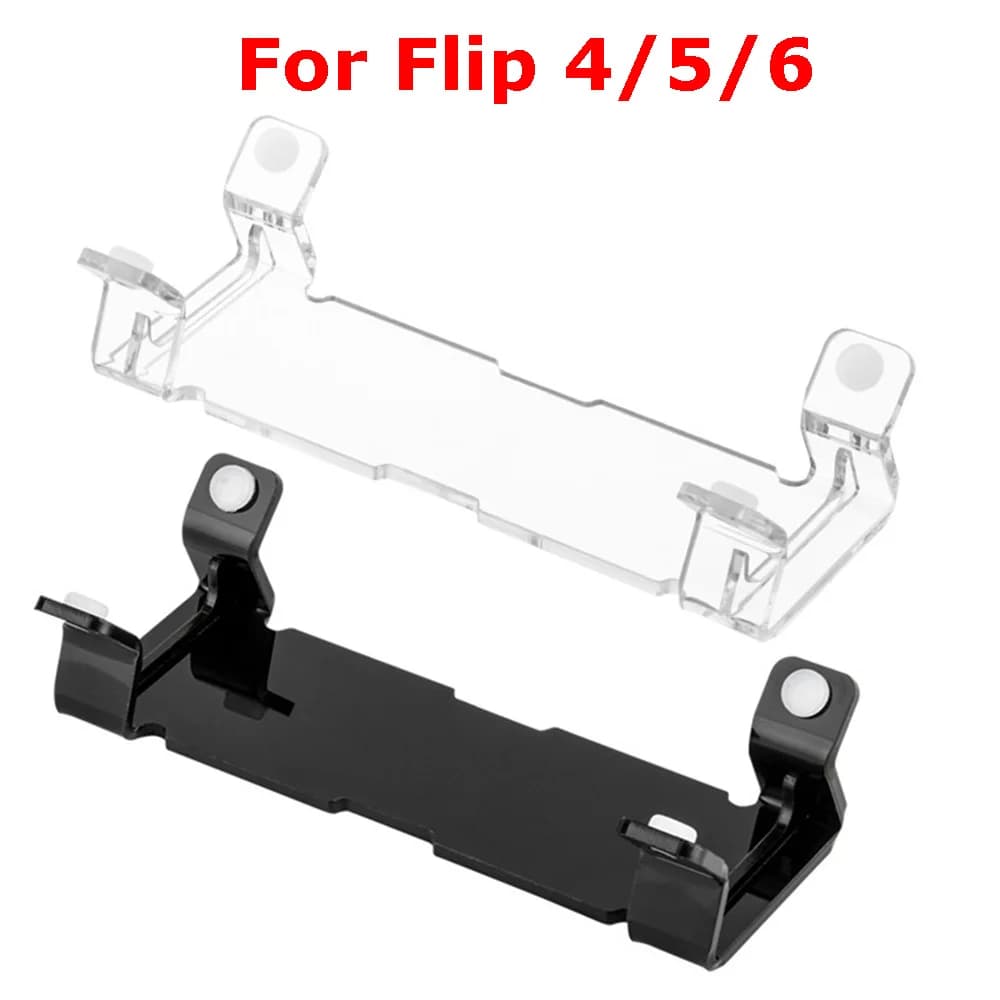 Base in Acrilico per Montaggio Auto con Altoparlante Bluetooth Portatile Flip 4/5/6, Set con Cuscinetti in Silicone e Cinghia