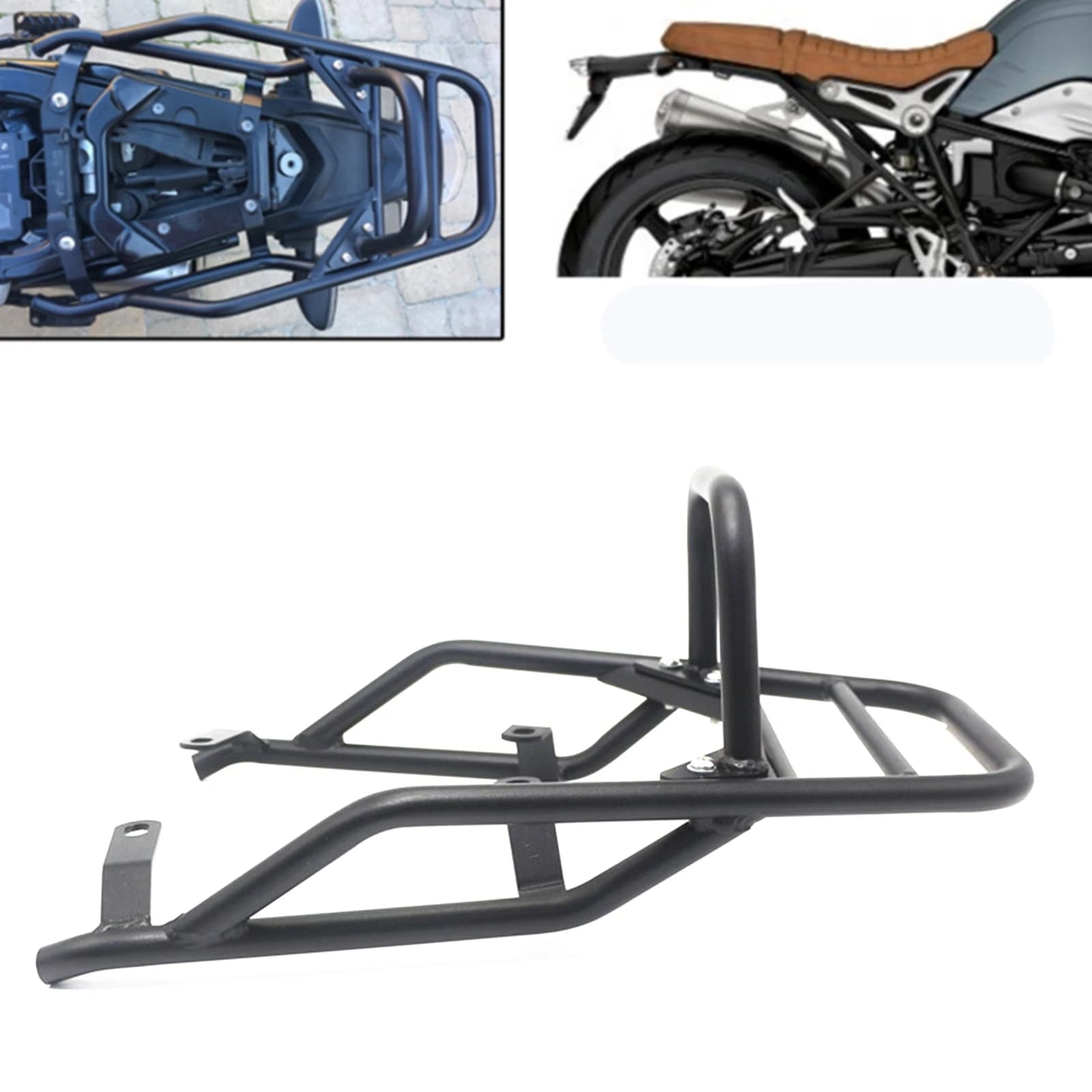 Portapacchi passeggero per sedile posteriore moto per BMW R NineT Scrambler Racer Pure Urban 2014-2023