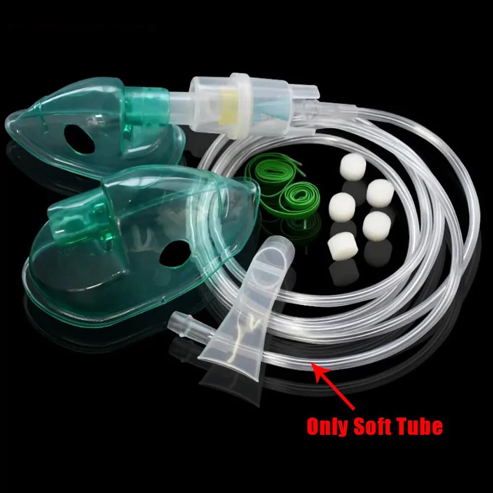 HDRSMTMED Tubo Flessibile Atomizzatore da 1,6 m per Inalatore per Adulti e Bambini, Catetere, Tubo per Nebulizzatore, Compressore d'Aria Medicale Domestico