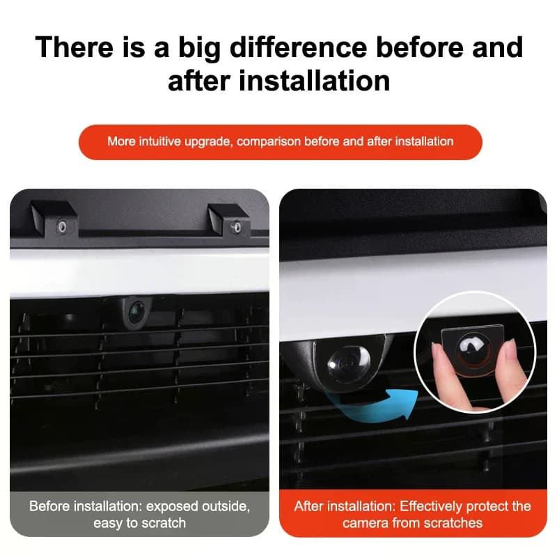 Per il modello Y Juniper Protezione dell'obiettivo della fotocamera anteriore Copertura protettiva Accessori per auto anti-macch