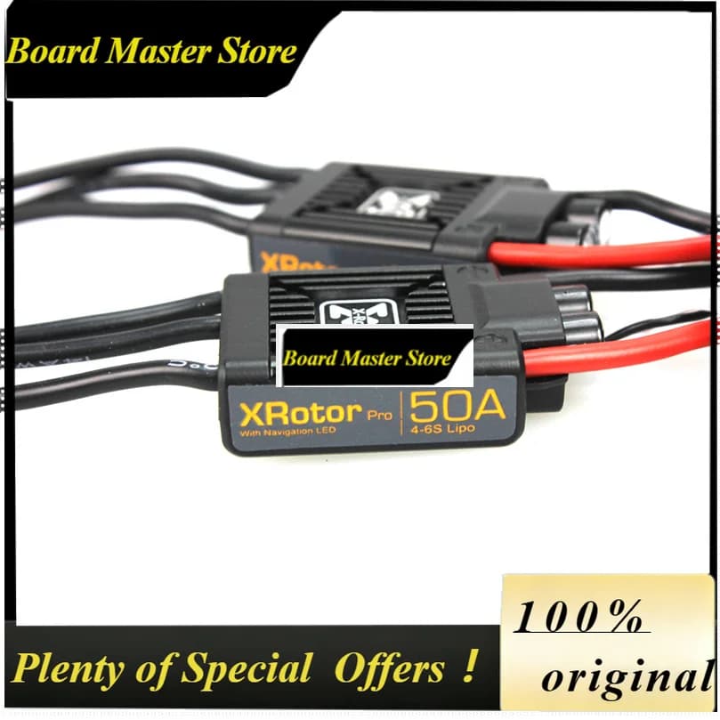 BoMaS2pcs/Box Hobbywing XRotor Pro 50A 4-6S Brushless Speed Controller ESC Multi-Rotor Aircaft DIY For RC Drone Helicopter