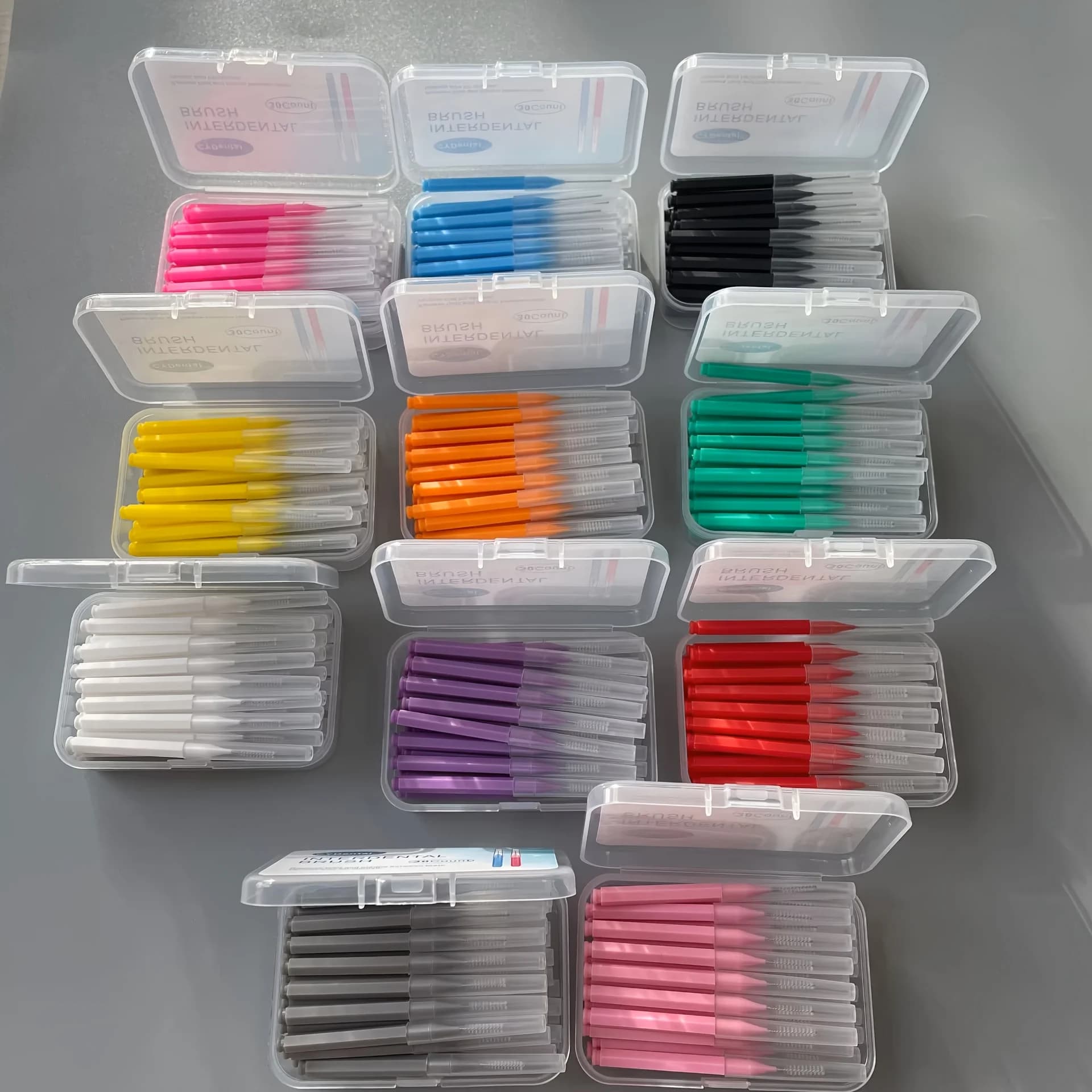 30 pz Spazzole Interdentali Spazzola Dentale Tra I Denti Per Dentale Ortodontico Pulito Tra Strumenti Per La Pulizia Dei Denti Spazzole Morbide