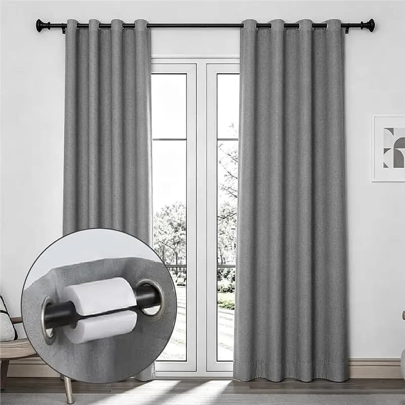SOFT-EVA Foam Rollers Curtain Shaper Foam Drapery Spacers For Home